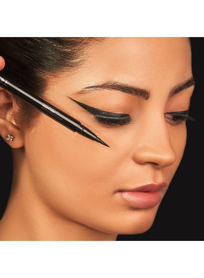 RENEE Pointy End Sketch Pen Smudge Proof Eyeliner - Matte Finish, Light Weight, Water Resistant, Long Stay Highly Pigmented with One Stroke Application Formula - Black 15ml - Image 3